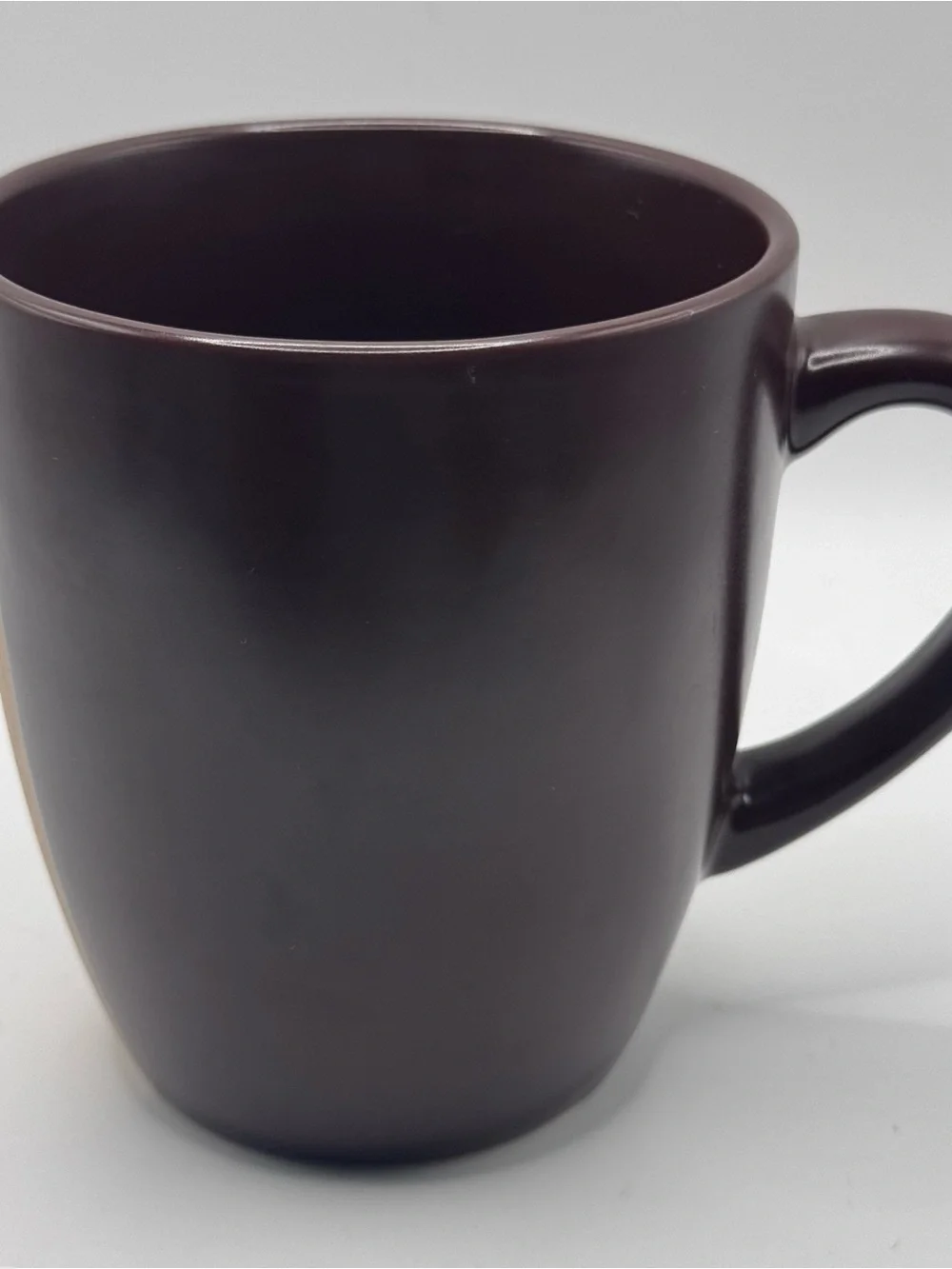 MIKASA Gourmet Basics Bamboo Brown Stoneware Coffee/Tea Mug